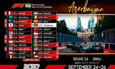 2027-ci il Formula 1 Azərbaycan Qran-prisinin tarixi açıqlanıb