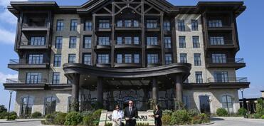 Prezident İlham Əliyev Şamaxıda “Meysari Grand Hotel & SPA” kompleksinin açılışında iştirak edib - YENİLƏNİB
