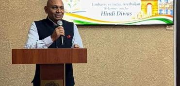 Hindistan səfirliyi Bakıda “Hindi Diwas”-ı qeyd edib