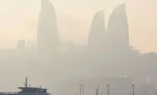 Bakıda tozlu hava müşahidə olunur