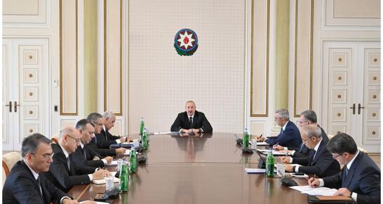 Prezidentin sədrliyi ilə dağ-mədən və metallurgiya sənayesinin inkişafına dair Dövlət Proqramına həsr olunmuş müşavirə keçirilib