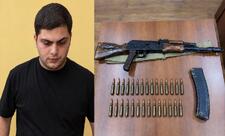 Bərdədə “Kalaşnikov”u satmaq istəyən şəxs saxlanılıb