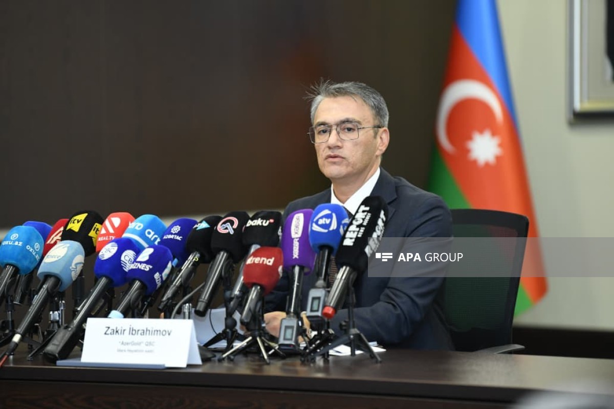 "AzerGold” sədri: Söyüdlü və Ortakənd yataqları üzrə 1,28 mln. unsiya qızıl hasil ediləcək
