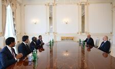 Prezident İlham Əliyev “Global Infrastructure Partners” şirkətinin rəhbərini qəbul edib
