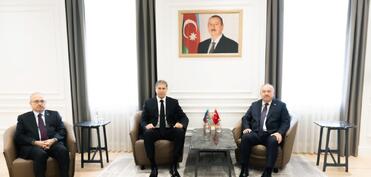 Vilayət Eyvazov Türkiyə DİN-in nümayəndə heyətini qəbul edib