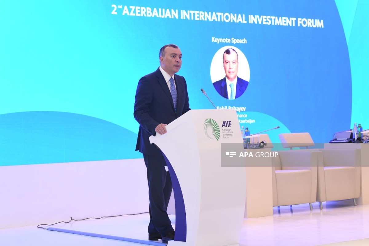 Sahil Babayev: 2030-cu ilədək büdcə gəlirlərinin 70%-nin qeyri-neft sektorundan formalaşması hədəflənir