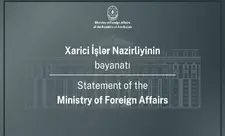 Azərbaycan XİN 27 sentyabr – Anım Günü ilə bağlı bəyanat yayıb