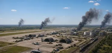 Rusiya MN: Vasilkov hərbi aerodromunun infrastrukturu sıradan çıxarıldı