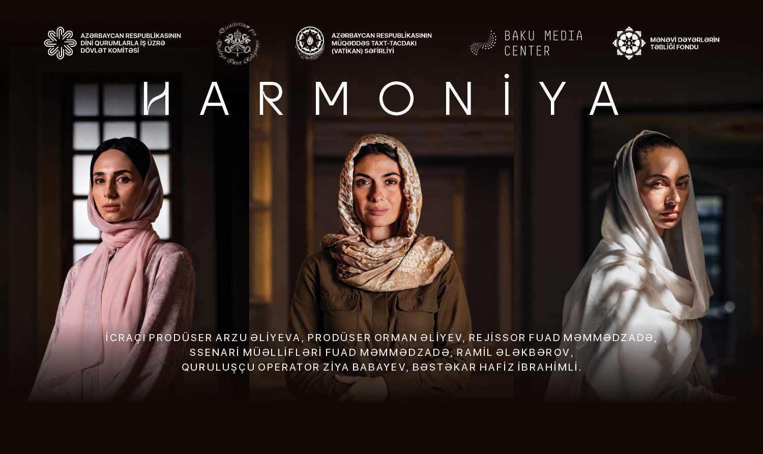 Roma şəhərində “Harmoniya” sənədli filminin təqdimat mərasimi keçiriləcək