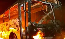 Pakistanda məktəb avtobusu yoldan çıxaraq yanıb: azı 11 nəfər xəsarət alıb