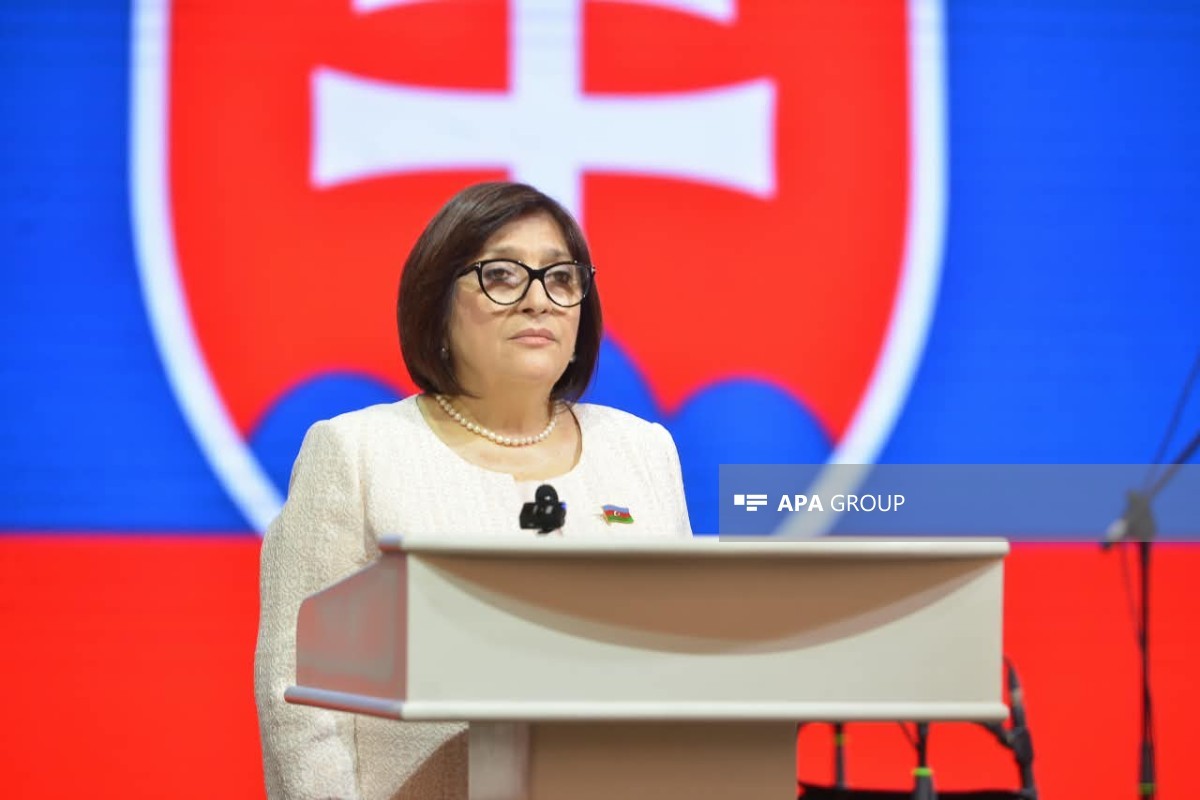 Sahibə Qafarova: Azərbaycan-Slovakiya münasibətləri strateji tərəfdaşlıq səviyyəsinə yüksəlib