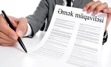 Dövlət qulluqçusu hesab olunmayan şəxslərlə müddətli əmək müqaviləsinin müddəti 1 ildən çox ola bilməyəcək