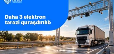 Avtomobil yollarında daha 3 elektron tərəzi quraşdırılıb