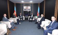 MN-in Baş direktoru “ADEX 2026” sərgisində görüşlər keçirib