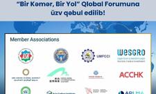 ASK “Bir Kəmər, Bir Yol” Qlobal Forumuna üzv qəbul edilib
