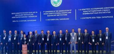 Azərbaycanla Özbəkistan arasında konstitusiya ədalət mühakiməsi sahəsində əməkdaşlıq müzakirə edilib