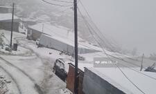 Qubanın Xınalıq kəndinə qar yağıb
