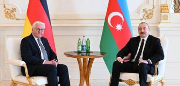 Azərbaycan lideri Almaniya Prezidentini təbrik edib