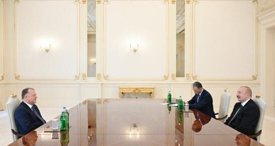 Prezident İlham Əliyev Beynəlxalq Cüdo Federasiyasının prezidentini qəbul edib