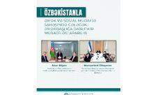 Özbəkistanla əmək və sosial müdafiə sahəsində gələcək əməkdaşlığa dair fikir mübadiləsi aparılıb