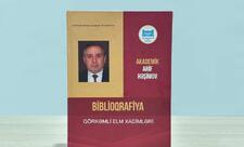 Akademik Arif Həşimovun fəaliyyətinə dair biblioqrafik göstərici nəşr olunub