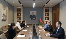 Ceyhun Bayramov Rəqəmsal Əməkdaşlıq Təşkilatının Baş katibi ilə görüşüb