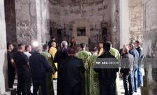Alban-Udi Dini İcmasının nümayəndələri Laçındakı Ağoğlan Manastırını ziyarət ediblər - FOTO