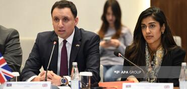 Britaniyalı nazir: Azərbaycanla qeyri-neft ticarətini genişləndirmək istəyirik
