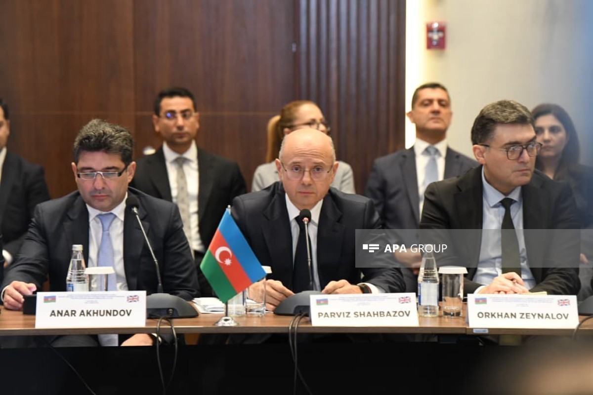 Pərviz Şahbazov: Azərbaycan və Böyük Britaniya yeni işçi qrupları yaradacaq