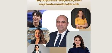 Soydaşlarımız İsveçdə keçirilən seçkilərdə mandat əldə edib