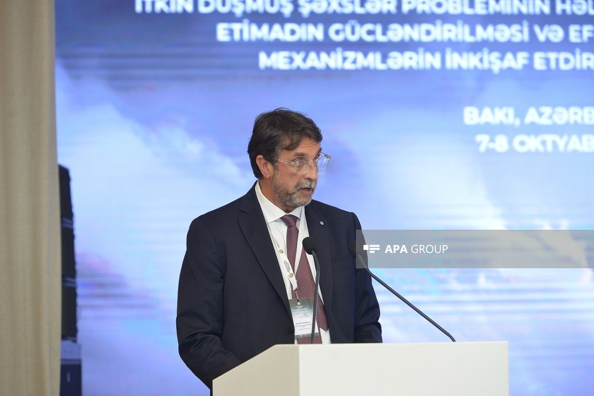 Baş katib: İtkin düşmüş şəxslərin taleyi səlahiyyətli orqanlarının birgə fəaliyyətindən asılıdır