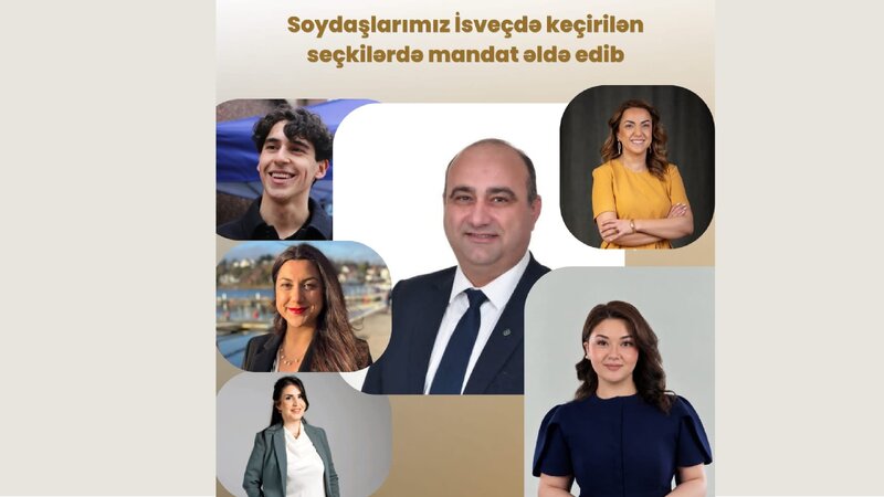 Soydaşlarımız İsveçdə keçirilən seçkilərdə mandat əldə edib