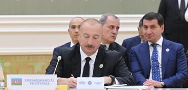 Türkmənbaşı şəhərində sənədlərin imzalanması mərasimi olub