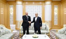 Prezident İlham Əliyev Məsud Pezeşkianla görüşüb - YENİLƏNİB-1