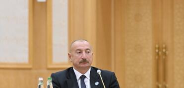 Prezident: Məqsədimiz Azərbaycan üzərindən yükdaşımaların həcmini hər istiqamət üzrə 15 milyon tona çatdırmaqdır