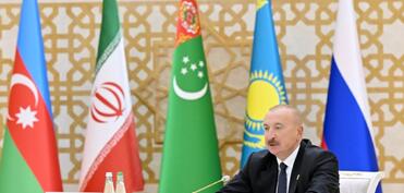 Prezident: Xəzərin nadir ekosisteminin qorunması bütün Xəzəryanı dövlətlərin ortaq vəzifəsidir