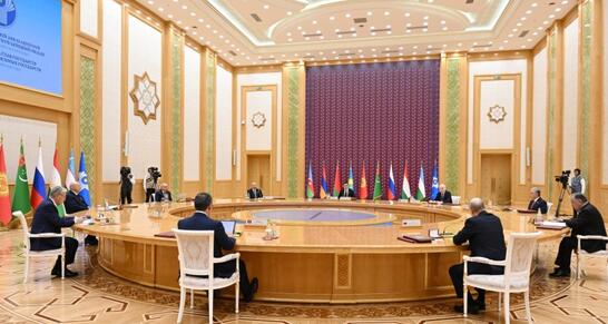 Prezident İlham Əliyev MDB Dövlət Başçıları Şurasının məhdud tərkibdə iclasında iştirak edib  - YENİLƏNİB-2 - FOTO