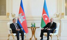 Prezident İlham Əliyevin Kamboca Baş naziri ilə məhdud tərkibdə görüşü olub