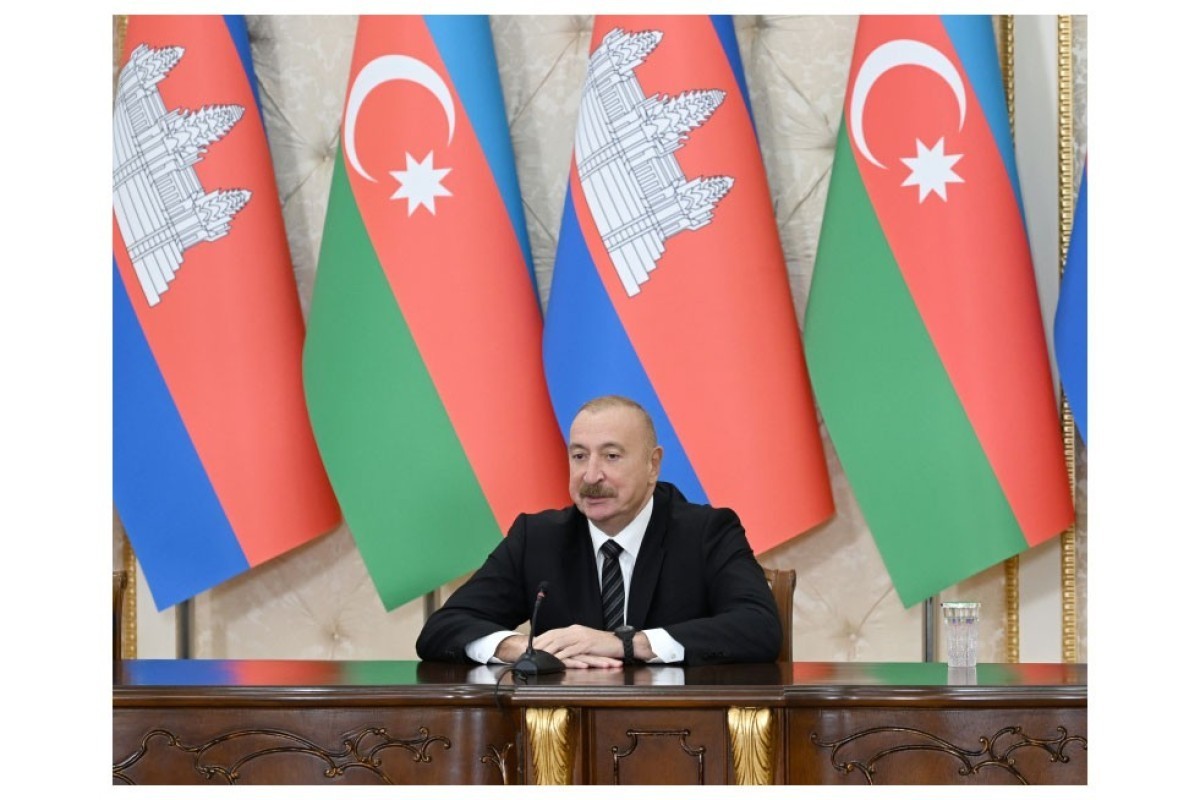 Prezident İlham Əliyev: Kamboca ilə ticarət-investisiya sahəsində birgə işçi qrupu yaratmışıq