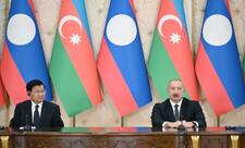 Azərbaycan və Laos prezidentləri mətbuata bəyanatlarla çıxış ediblər - YENİLƏNİB-1  - YENİLƏNİB