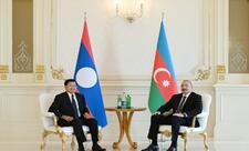 Azərbaycan və Laos prezidentlərinin təkbətək görüşü olub