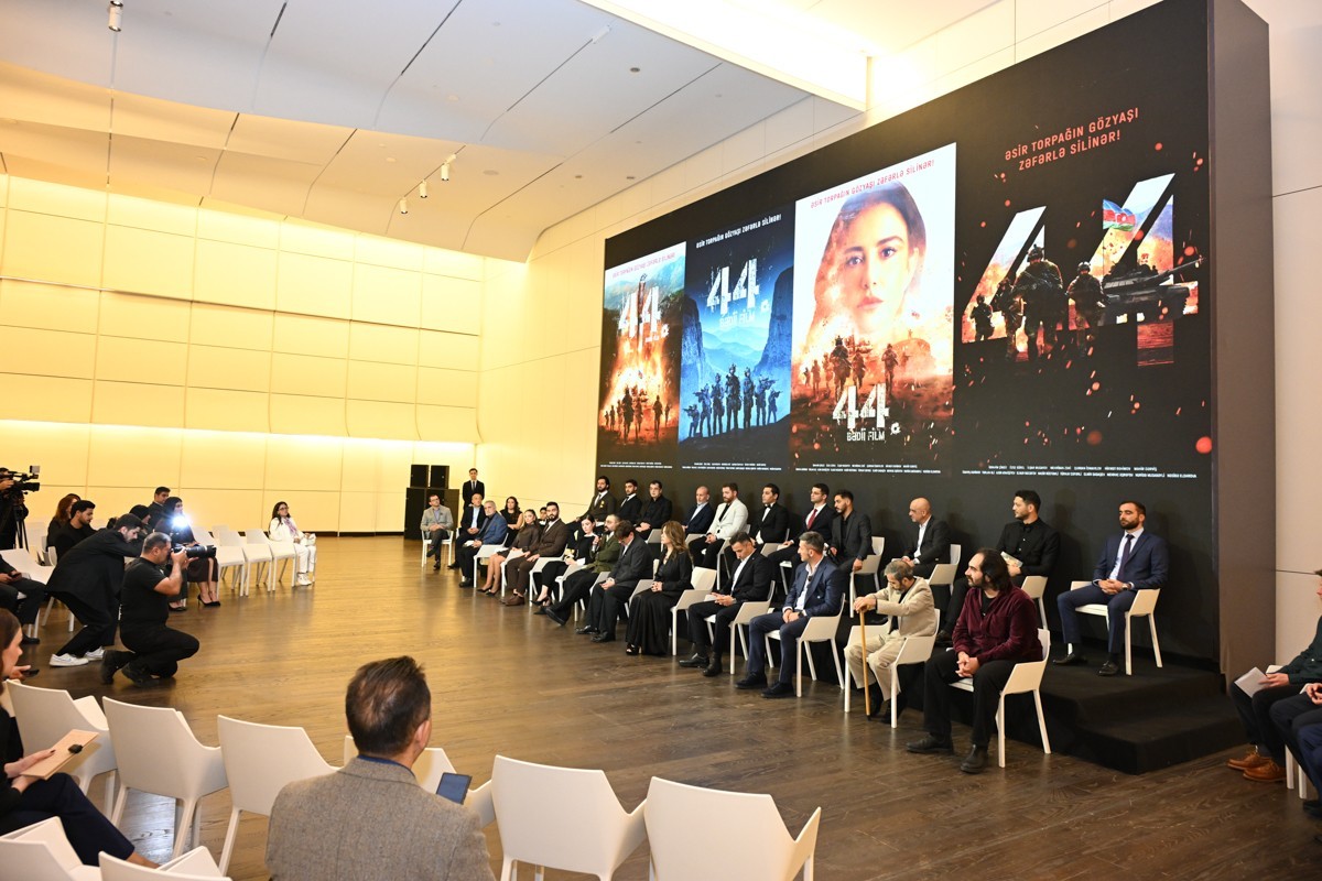 “44” filmi ilə bağlı mətbuat konfransı keçirilib - FOTO