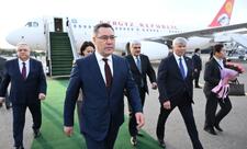Qırğızıstan Prezidenti Azərbaycana səfərə gəlib