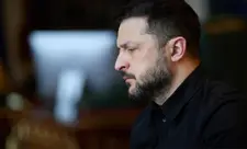 Zelenski Polşa ilə gərginlikdən sonra ilk dəfə Jezuv vasitəsilə Londona uçub