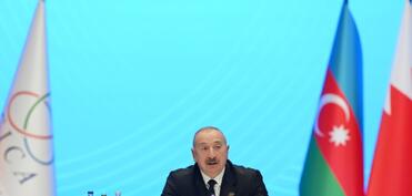 Prezident: Bu, “Nürnberq tribunalı”nın analoqu idi, yalnız bu dəfə müttəhimlər kürsüsündə erməni faşistləri oturmuşdu