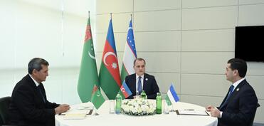 Bakıda Azərbaycan, Özbəkistan və Türkmənistan XİN rəhbərlərinin üçtərəfli görüşü keçirilib