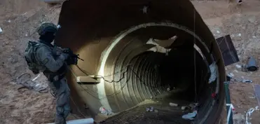 İsrail ordusu Qəzzanın cənubunda HƏMAS-ın 1,5 km-lik tunelini məhv edib