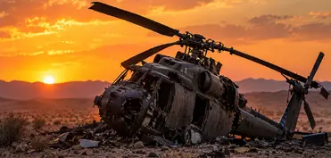 Səudiyyə Ərəbistanında hərbi helikopter qəzaya uğrayıb, ölənlər var
