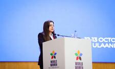 Deputat Pərvanə Vəliyeva Ümumdünya Qadın Parlamentarilər Forumunda iştirak edib