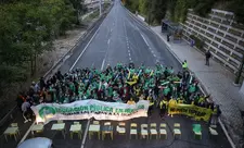 Madriddə tətil zamanı 200-dən çox şəxs magistral yolu bağlayıb